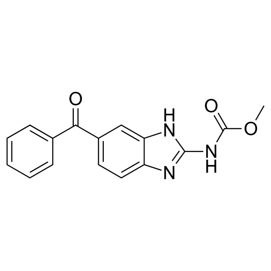 Formule chimique du mébendazole