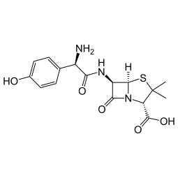 Formule chimique de l'amoxicilline