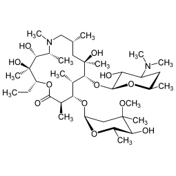 Chemical formula of Azithromycine