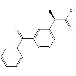 Formule chimique du Kétoprofène