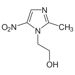 Formule chimique du Métronidazole