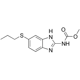 Formule chimique de l'Albendazole