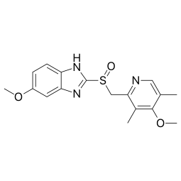 Formule chimique de l'Omeprazole