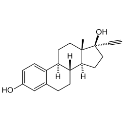 Chemical formula of Ethinylestradiol