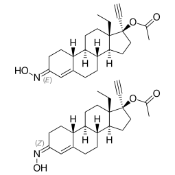 Formule chimique du Norgestimate
