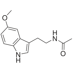 Formule chimique de la Mélatonine