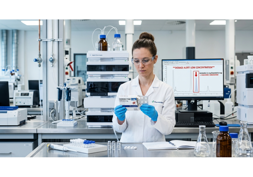 Analyse d'ivermectine en laboratoire : Se prémunir contre les médicaments sous-dosés