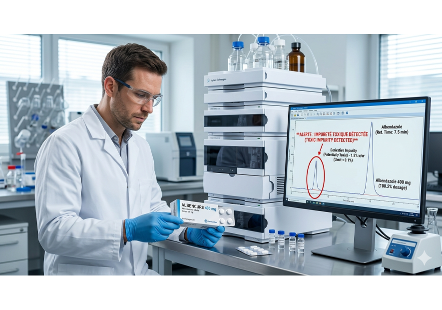 L'analyse d'albendazole en laboratoire : un impératif face aux enjeux de santé publique