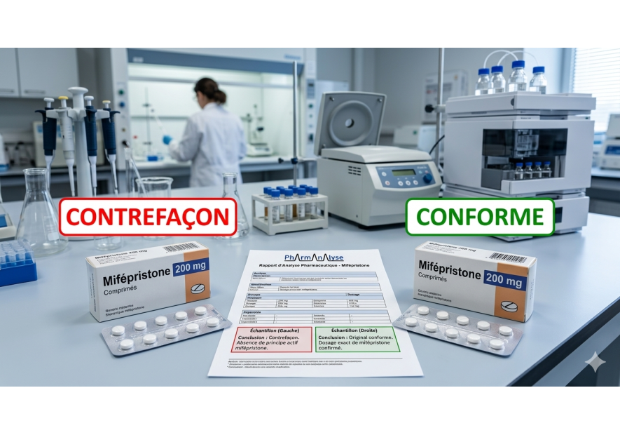 L'analyse de mifépristone en laboratoire : une nécessité face aux dangers du marché noir
