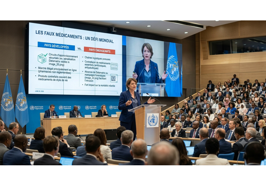 Faux médicaments : un péril mondial pour la santé publique