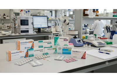 Analyse d'antibiotique en laboratoire : la science pour garantir l'efficacité thérapeutique image
